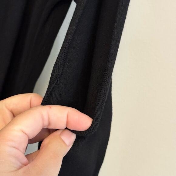 CACHE Wrap Sweater Black Medium - Picture 7 of 8